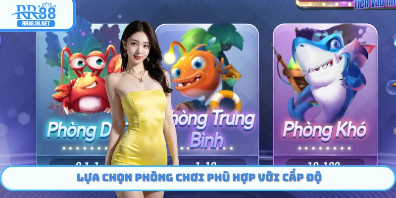 Lựa chọn phòng chơi phù hợp với cấp độ